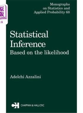 海外直订Statistical Inference Based on the Likelihood 基于概率的统计推断