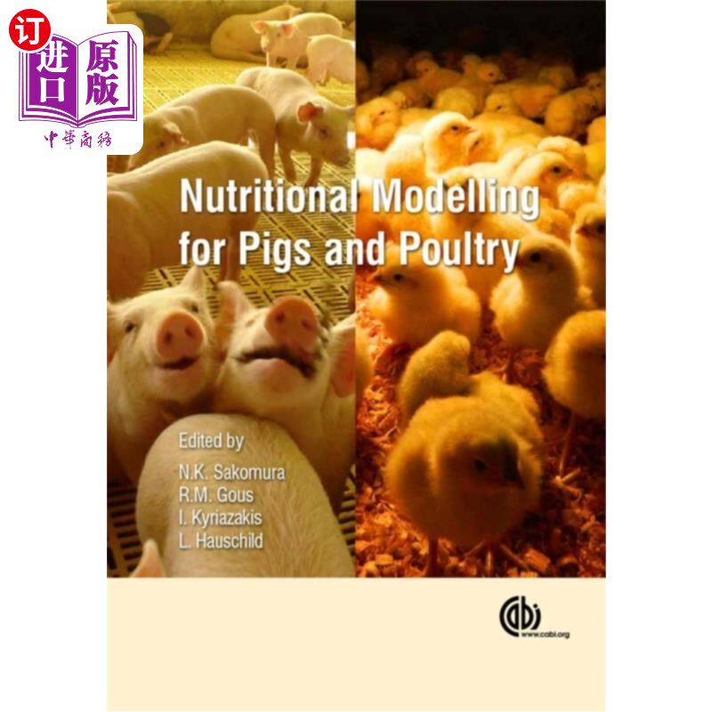 海外直订Nutritional Modelling for Pigs and Poultry 猪和家禽的营养模型
