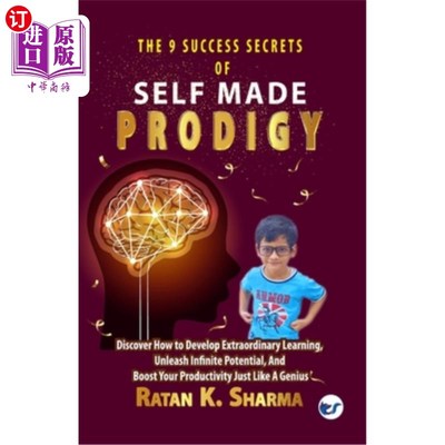 海外直订The 9 Success Secrets of Self-Made Prodigy 白手起家的9个成功秘诀