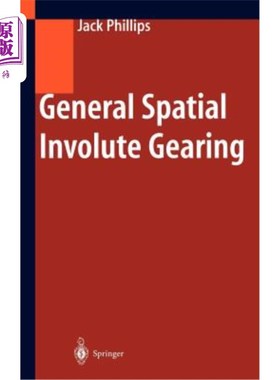 海外直订General Spatial Involute Gearing 通用空间渐开线齿轮传动