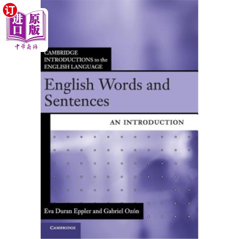 海外直订English Words and Sentences: An Introduction 英语单词和句子:简介