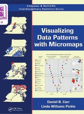海外直订Visualizing Data Patterns with Micromaps 用微缩地图可视化数据模式
