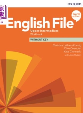 海外直订English File: Upper-Intermediate: Workbook Witho... 英文文件:中高:无键工作簿