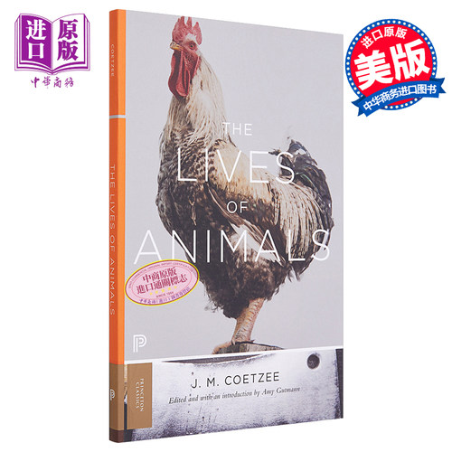 动物的生命 库切 英文原版 The Lives of Animals Princeton Classics 普林斯顿文学经典 J M Coetzee【中商原版】