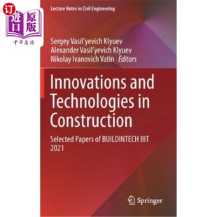 Papers Bit Buildintech 创新与技术：BIT and Technologies 海外直订Innovations Construction 建筑中 Selected