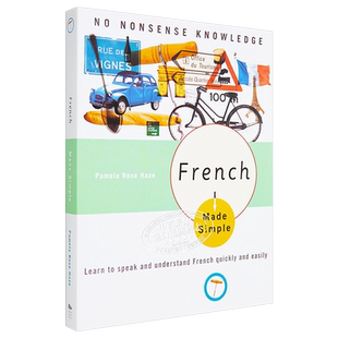 【中商原版】轻松学法语 英文原版 French Made Simple
