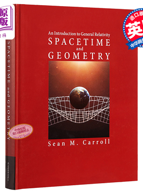 预售 时空和几何 广义相对论简介 英文原版 Spacetime and Geometry 剑桥大学出版社 Sean M Carroll【中商原版】