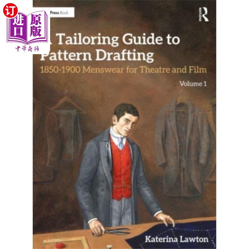 海外直订Tailoring Guide to Pattern Drafting 制版裁剪指南