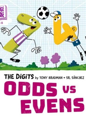 海外直订Digits: Odds Vs Evens 数字:几率Vs几率