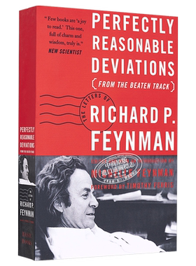 费曼手札 不休止的鼓声 理查德 费曼 英文原版 Perfectly Reasonable Deviations From the Beaten Track【中商原版】