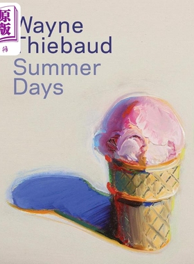 Wayne Thiebaud 进口艺术 美国画家伟恩第伯 Rizzoli【中商原版】
