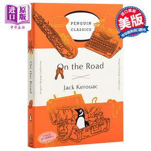 进口图书 Kerouac Penguin the Collection 英文原版 Orange Jack 在路上 Road 毛边本
