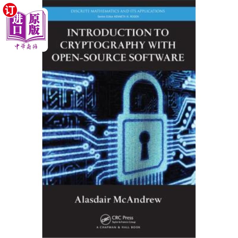 海外直订Introduction to Cryptography with Open-Source Software 用开源软件介绍密码学