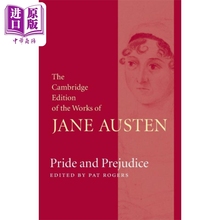 预售 剑桥学术版本系列 傲慢与偏见 剑桥版 简 奥斯丁 著作集  Pride and Prejudice 英文原版 Jane Austen Pat Rogers 【中商原版