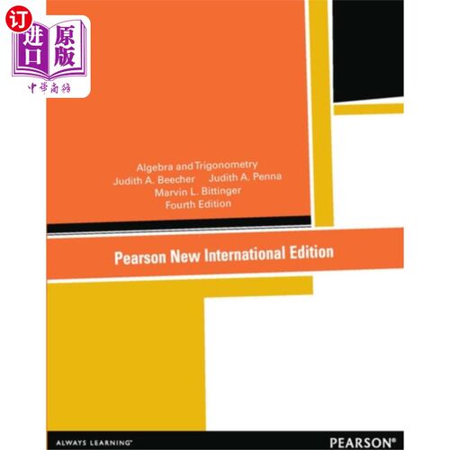 海外直订Algebra and Trigonometry: Pearson New International Edition 代数与三角学：皮尔逊新国际版