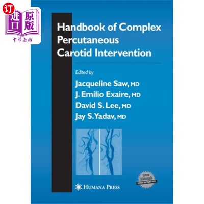 海外直订医药图书Handbook of Complex Percutaneous Carotid Interve... 复杂经皮颈动脉介入手册
