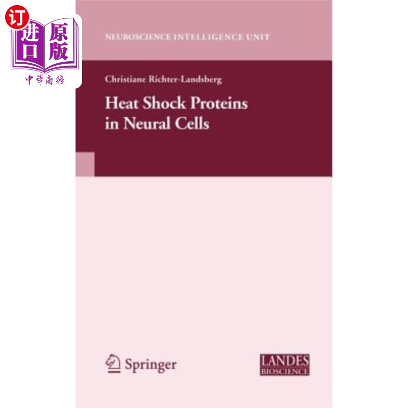海外直订医药图书Heat Shock Proteins in Neural Cells 神经细胞中的热休克蛋白