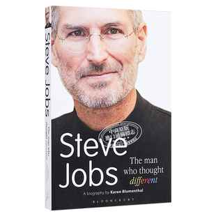 乔布斯传 英版平装 英文原版 Steve Jobs The Man Who Thought Different 可搭 埃隆马斯克传 源代码比尔盖茨传 李飞飞传