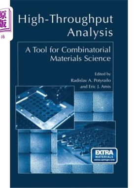 海外直订High-Throughput Analysis: A Tool for Combinatorial Materials Science 高通量分析:组合材料科学的工具