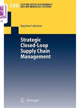 海外直订Strategic Closed-Loop Supply Chain Management 战略闭环供应链管理