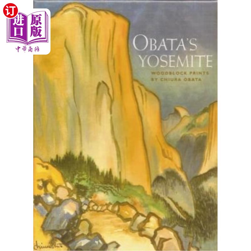 海外直订Obata's Yosemite Note Card Set [With Envelopes] 奥巴马的约塞米蒂便条卡套装[带信封]