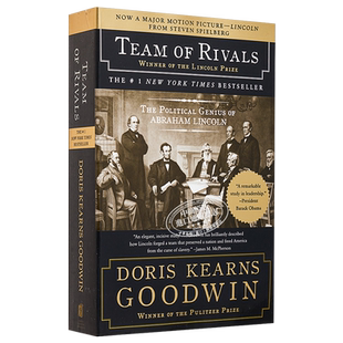 预售 林肯与劲敌幕僚 仁者无敌 Team of Rivals 亚伯拉罕林肯 Political Genius of Abraham Lincoln 英文原版 Doris K Goodwin【?