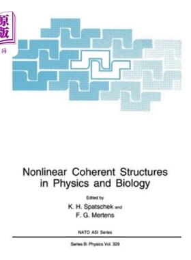 海外直订Nonlinear Coherent Structures in Physics and Biology 物理学和生物学中的非线性相干结构