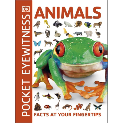 预售 DK目击者口袋系列 动物 Pocket Eyewitness Animals 英文原版 DK百科 探索动物世界 【中商原版】