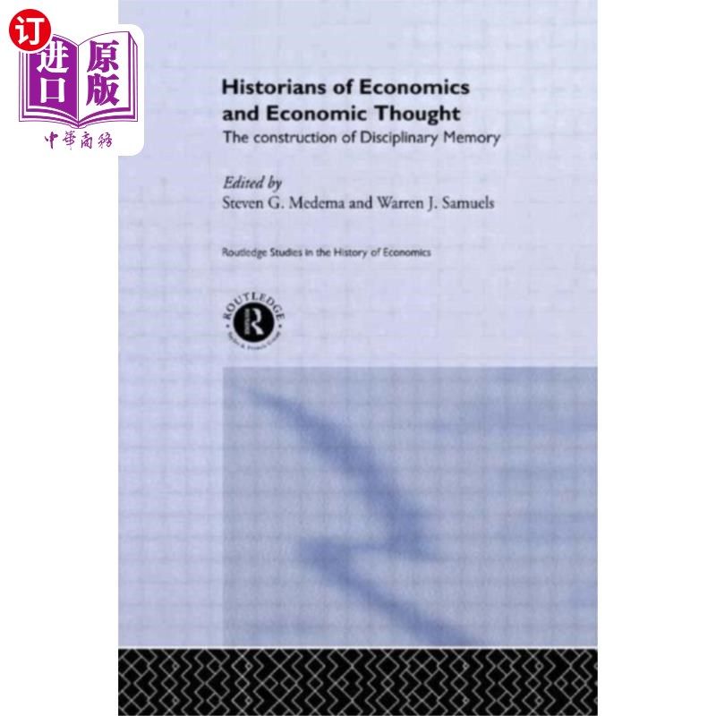 海外直订Historians of Economics and Economic Thought 经济和经济思想史学家
