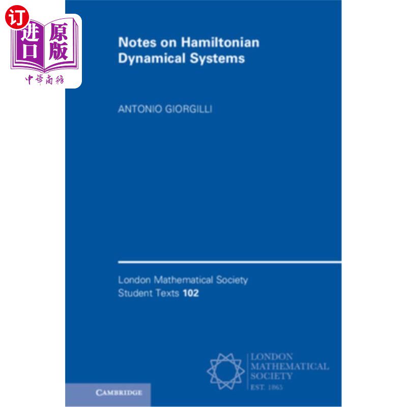 海外直订Notes on Hamiltonian Dynamical Systems 哈密顿动力系统的注释