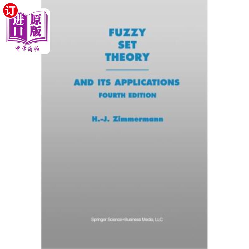 海外直订Fuzzy Set Theory--And Its Applications 模糊集理论及其应用