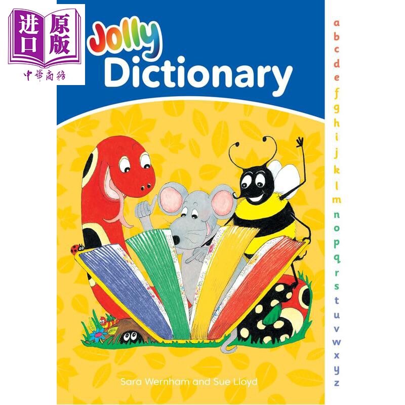 预售 快乐自然拼读字典 精装版 手写体 英式英语 Jolly Dictionary In Precursive Letters British English edition【中商原版】