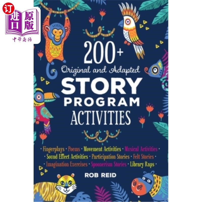 海外直订200+ Original and Adapted Story Program Activities 200+原创和改编故事计划活动