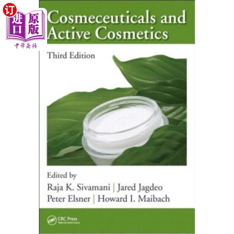 海外直订医药图书Cosmeceuticals and Active Cosmetics 化妆品和活性化妆品