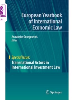海外直订Transnational Actors in International Investment Law 国际投资法中的跨国行为者