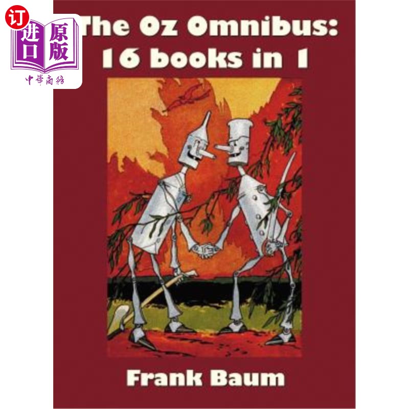 海外直订The Oz Omnibus (Unabridged), Including: The Wonderful Wizard of Oz, the Marvelou 奥兹综合巴士(未桥接),包