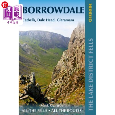 海外直订Walking the Lake District Fells - Borrowdale 漫步湖区丘陵-博罗代尔