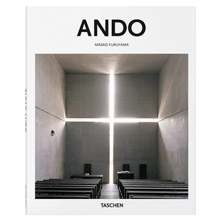Ando: BA 进口艺术 安藤忠雄 艺术设计 建筑大师作品集 Taschen Basic Architecture基本建筑系列【中商原版】