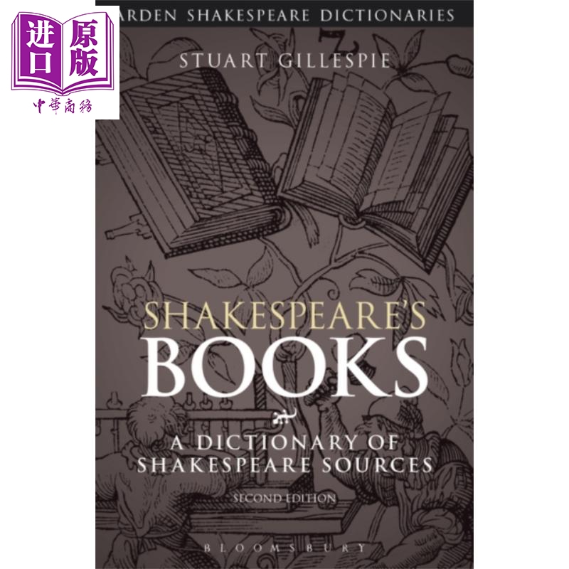 现货 Shakespeares Books Arden Shakespeare Dictionaries 英文原版 莎士比亚之书 Stuart Gillespie【中商原版】阿登版莎士比亚 书籍/杂志/报纸 文学小说类原版书 原图主图