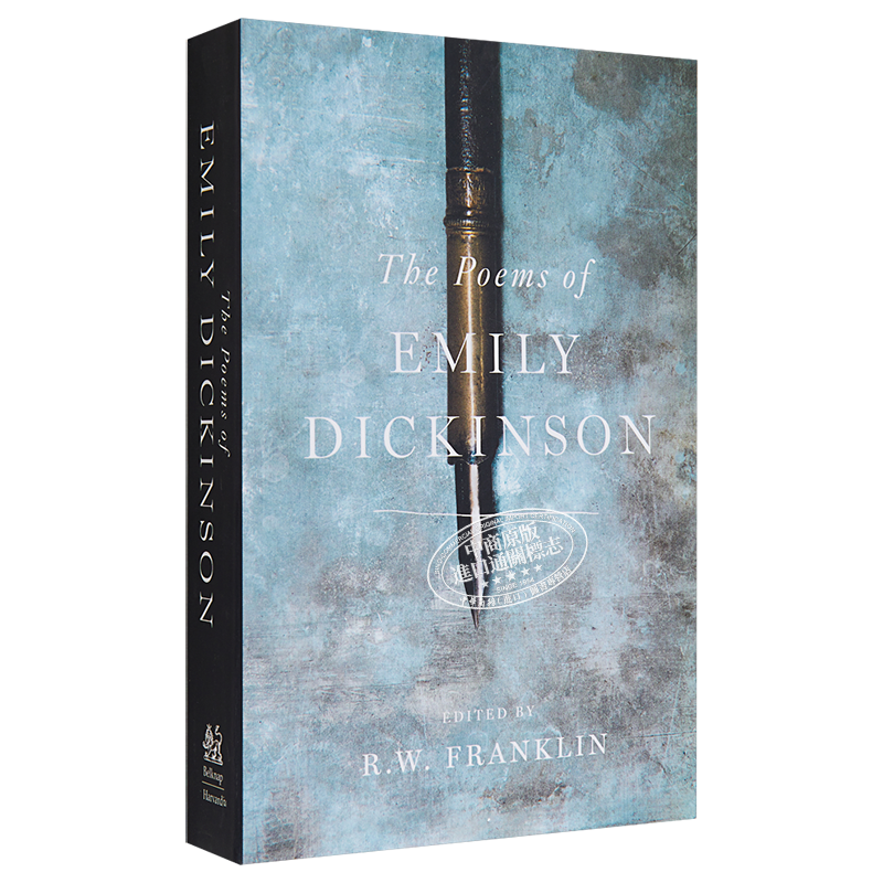 预售 艾米莉狄金森诗集 英文原版 The Poems of Emily Dickinson 诗歌【中商原版】