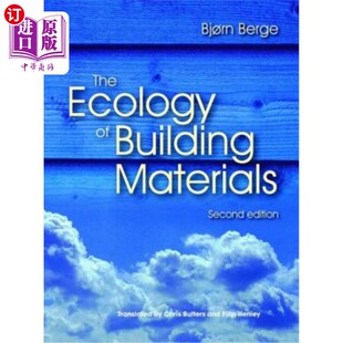 海外直订The Ecology of Building Materials 建筑材料生态学