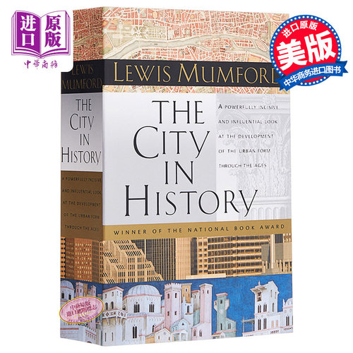 城市发展史 起源 演变和前景 英文原版 The City in History 城市规划 城市文化研究 Lewis Mumford【中商原版】