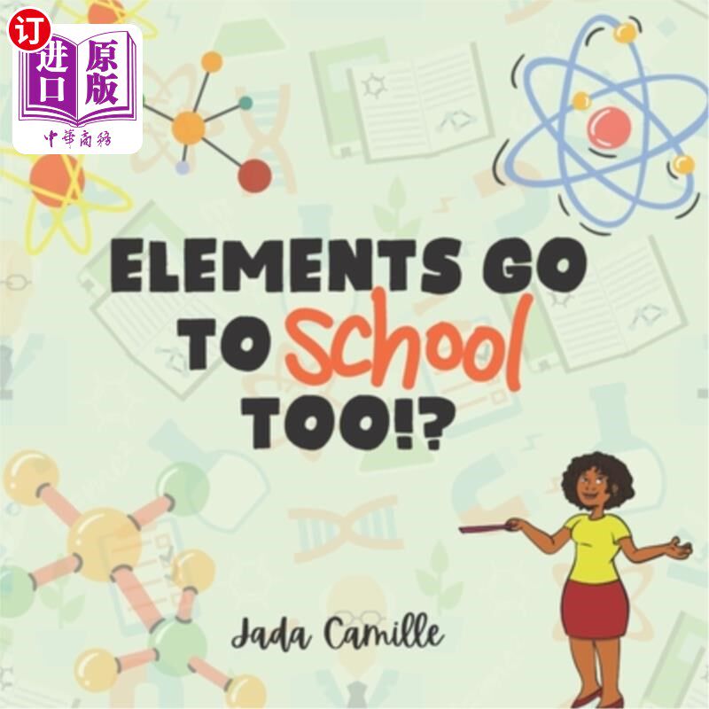 海外直订Elements Go To School Too!? 我也去上学了!?