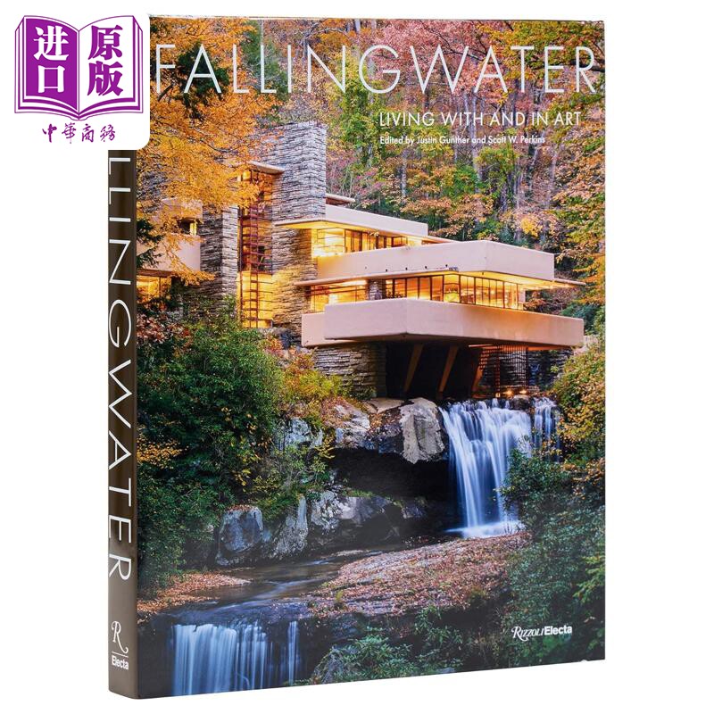Fallingwater 进口艺术 弗兰克劳埃德赖特 Rizzoli【中商原版】