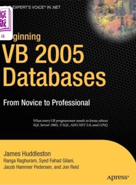 海外直订Beginning VB 2005 Databases: From Novice to Professional 启动VB 2005数据库：从新手到专业人士