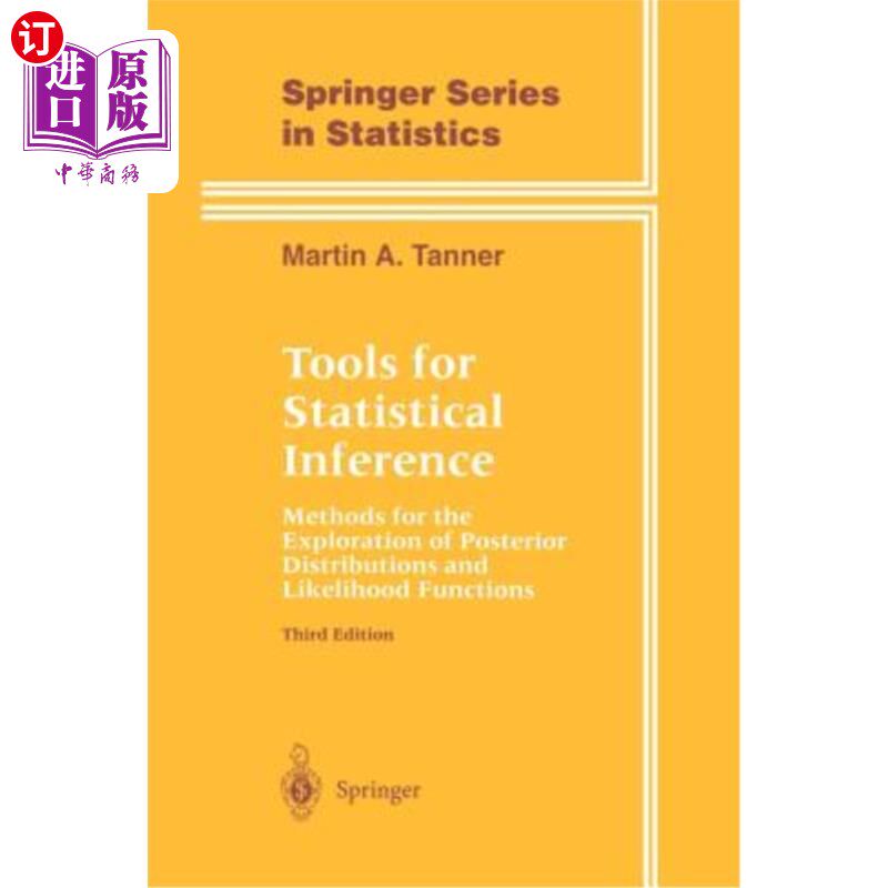 海外直订Tools for Statistical Inference: Methods for the Exploration of Posterior Distri 统计推断工具：探索后验分布