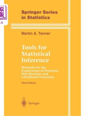 海外直订Tools for Statistical Inference: Methods for the Exploration of Posterior Distri 统计推断工具：探索后验分布