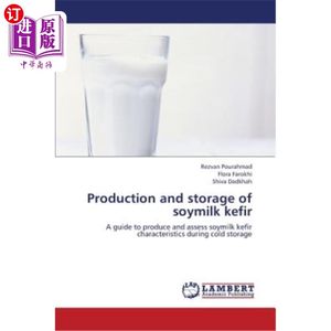 海外直订Production and storage of soymilk kefir 豆奶开菲尔的生产与贮藏