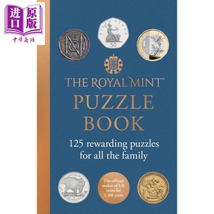 预售 皇家铸币厂难题书 125个全家能享受的益智游戏 The Royal Mint Puzzle Book 英文原版 The Royal Mint【中商原版】
