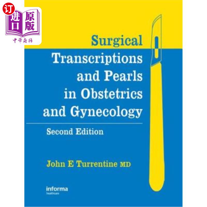 海外直订医药图书Surgical Transcriptions and Pearls in Obstetrics and Gynecology 产科和妇科手术转录本和珍珠